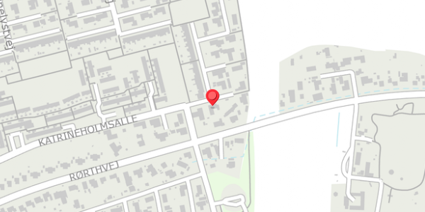 Trafikstøjkort på Katrineholmsalle 64, . , 8300 Odder