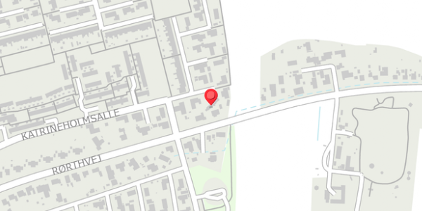 Trafikstøjkort på Katrineholmsalle 66, . , 8300 Odder