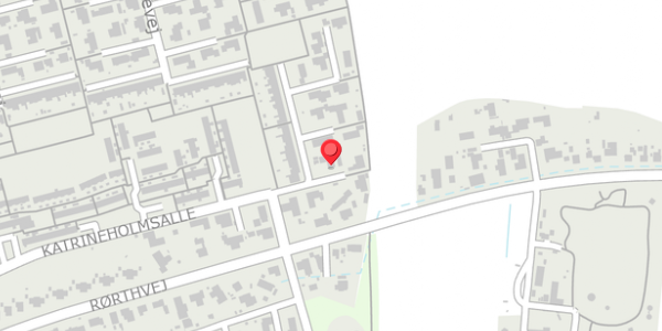 Trafikstøjkort på Katrineholmsalle 72, . , 8300 Odder