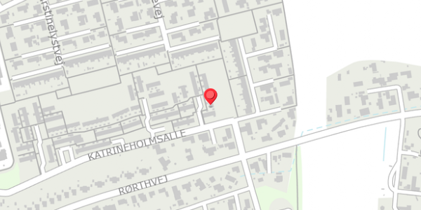 Trafikstøjkort på Katrineholmsalle 73F, . , 8300 Odder