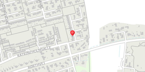 Trafikstøjkort på Katrineholmsalle 105, . , 8300 Odder