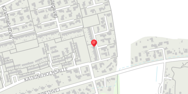 Trafikstøjkort på Katrineholmsalle 111, . , 8300 Odder