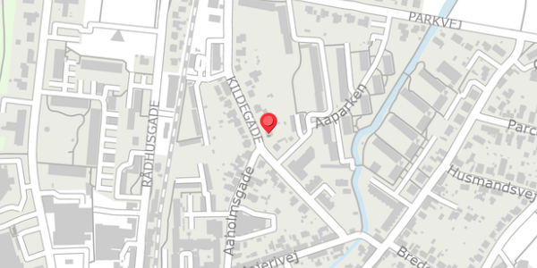 Trafikstøjkort på Kildegade 10, 8300 Odder