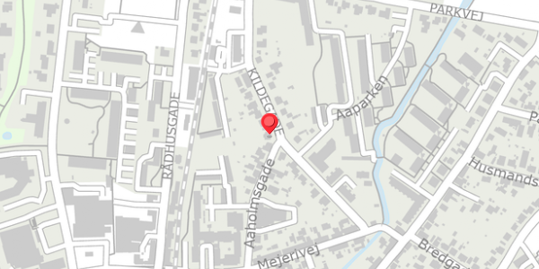 Trafikstøjkort på Kildegade 11, 8300 Odder