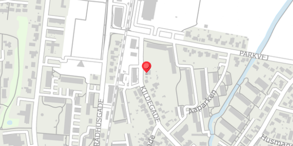 Trafikstøjkort på Kildegade 22, 8300 Odder