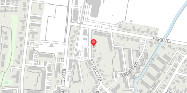 Trafikstøjkort på Kildegade 24, 8300 Odder