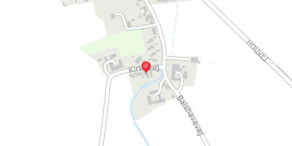 Trafikstøjkort på Kirkevej 3, 8300 Odder