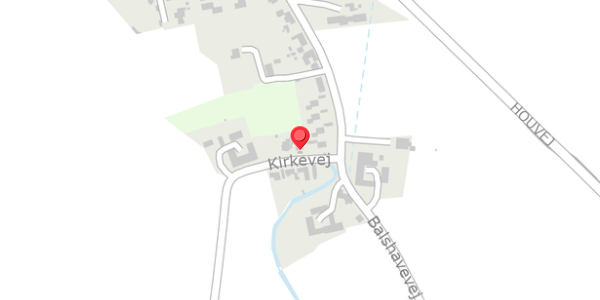 Trafikstøjkort på Kirkevej 4, 8300 Odder