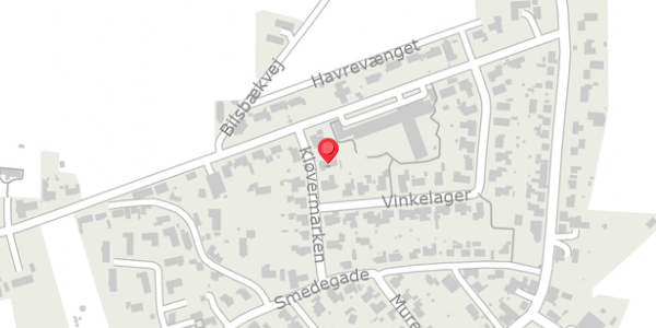 Trafikstøjkort på Kløvermarken 10, 8300 Odder
