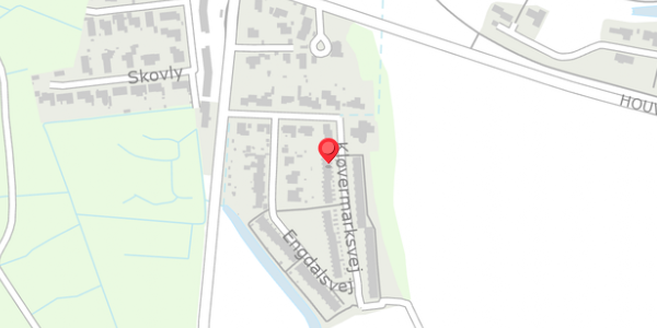Trafikstøjkort på Kløvermarksvej 6, 8300 Odder