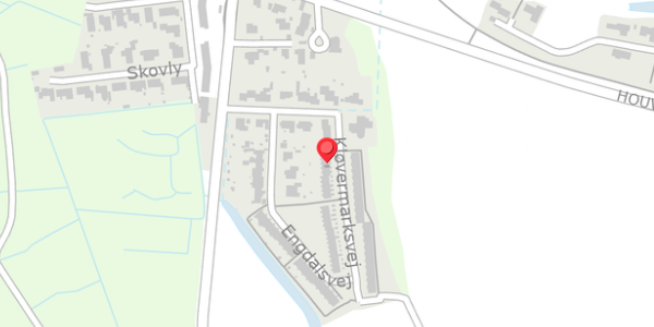 Trafikstøjkort på Kløvermarksvej 8, 8300 Odder