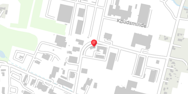 Trafikstøjkort på Knudsminde 3B, 8300 Odder