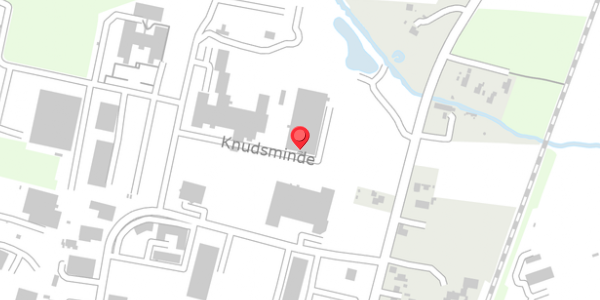 Trafikstøjkort på Knudsminde 4B, 8300 Odder