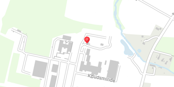 Trafikstøjkort på Knudsminde 6, 8300 Odder