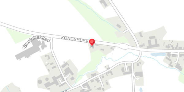 Trafikstøjkort på Kongshusvej 167, . , 8300 Odder