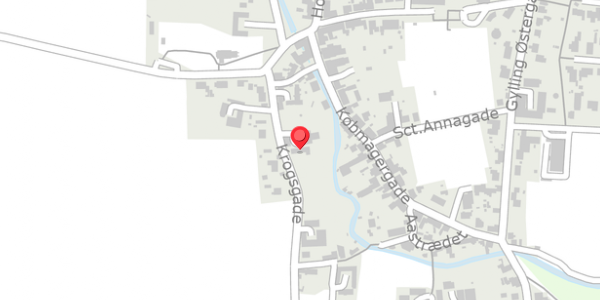Trafikstøjkort på Krogsgade 9, . , 8300 Odder