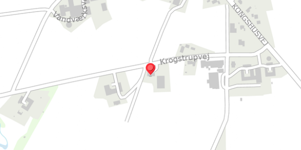 Trafikstøjkort på Krogstrupvej 35, 8300 Odder