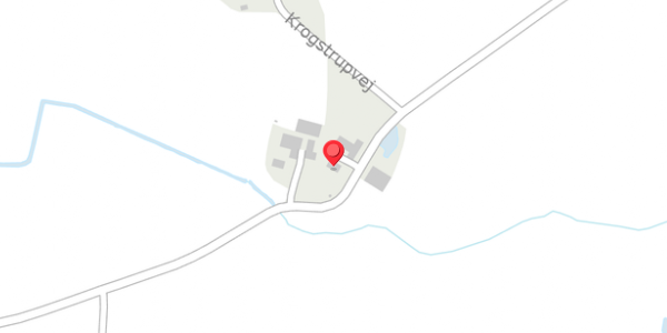 Trafikstøjkort på Krogstrupvej 136, 8300 Odder