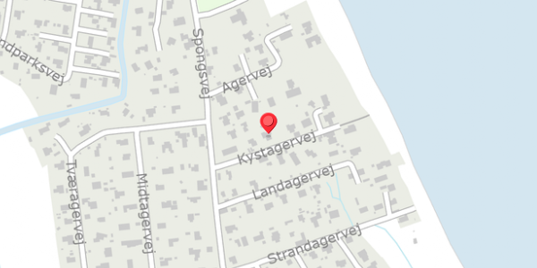 Trafikstøjkort på Kystagervej 7A, 8300 Odder