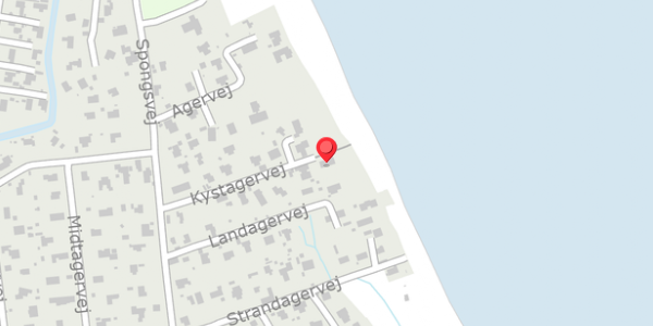 Trafikstøjkort på Kystagervej 20, 8300 Odder