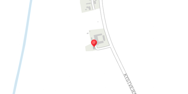Trafikstøjkort på Kystvejen 225, . , 8300 Odder