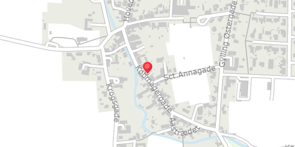 Trafikstøjkort på Købmagergade 15, 8300 Odder