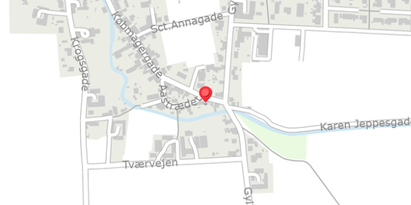 Trafikstøjkort på Købmagergade 36, 8300 Odder