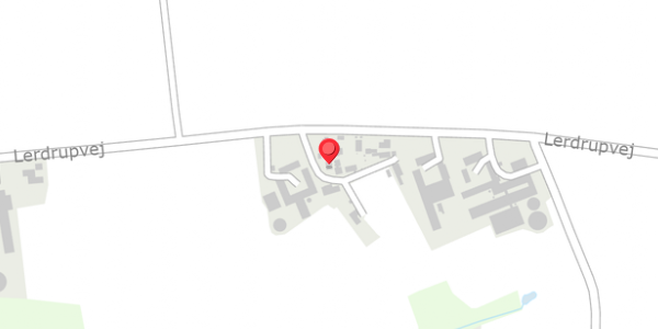 Trafikstøjkort på Lerdrupvej 69, 8300 Odder