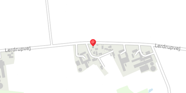 Trafikstøjkort på Lerdrupvej 81, 8300 Odder