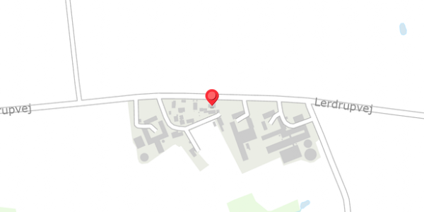 Trafikstøjkort på Lerdrupvej 85, 8300 Odder