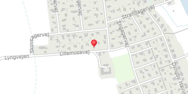 Trafikstøjkort på Lillemosevej 20, . , 8300 Odder