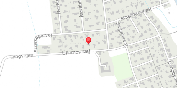 Trafikstøjkort på Lillemosevej 22, . , 8300 Odder