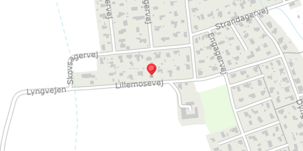Trafikstøjkort på Lillemosevej 24, . , 8300 Odder