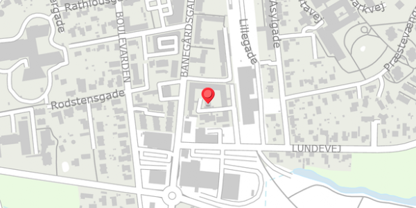 Trafikstøjkort på Lundevej 3, . 121, 8300 Odder