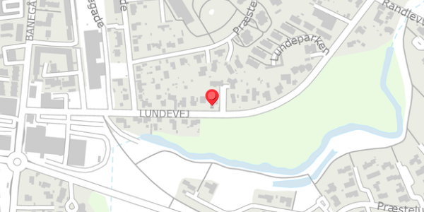Trafikstøjkort på Lundevej 19, 8300 Odder