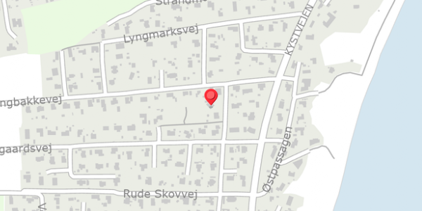 Trafikstøjkort på Lyngbakkevej 7A, . , 8300 Odder