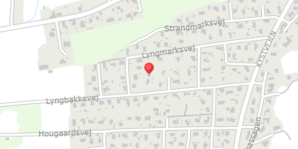Trafikstøjkort på Lyngbakkevej 24, . , 8300 Odder