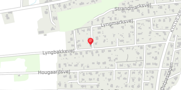 Trafikstøjkort på Lyngbakkevej 42, . , 8300 Odder