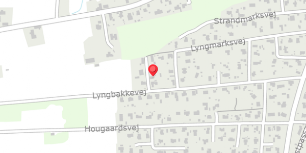 Trafikstøjkort på Lyngbakkevej 46, 8300 Odder