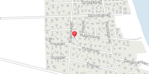 Trafikstøjkort på Magnusvej 15, . , 8300 Odder