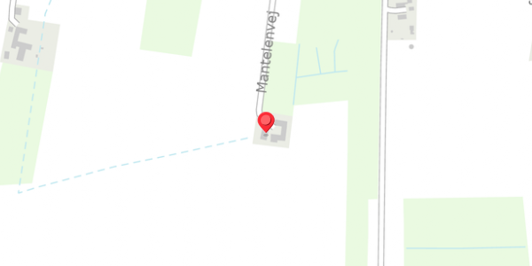 Trafikstøjkort på Mantelenvej 5, 8300 Odder