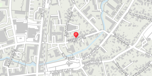 Trafikstøjkort på Mejerivej 17, 8300 Odder