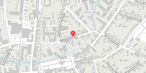 Trafikstøjkort på Mejerivej 21, 8300 Odder