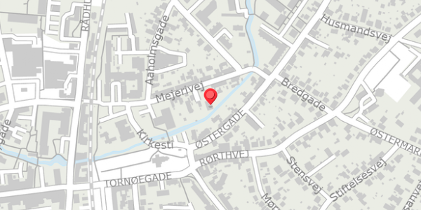 Trafikstøjkort på Mejerivej 22A, 8300 Odder