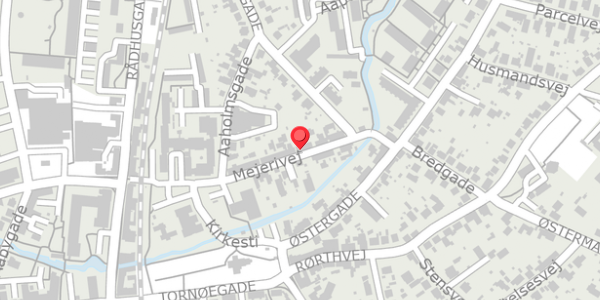 Trafikstøjkort på Mejerivej 25, 8300 Odder