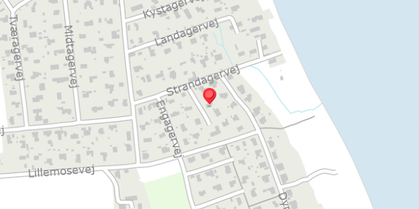 Trafikstøjkort på Mosagervej 3, 8300 Odder