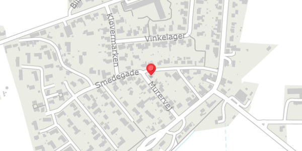 Trafikstøjkort på Murervej 10, 8300 Odder