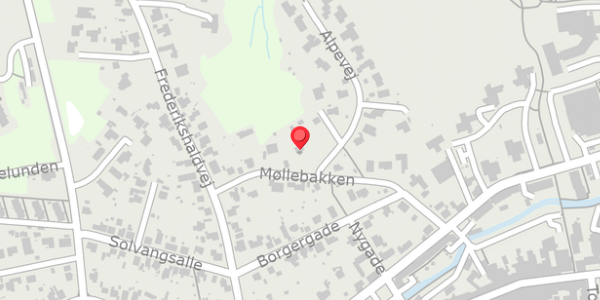 Trafikstøjkort på Møllebakken 12, . , 8300 Odder