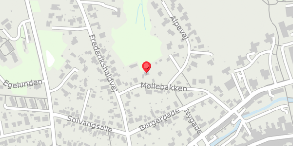 Trafikstøjkort på Møllebakken 14, . , 8300 Odder