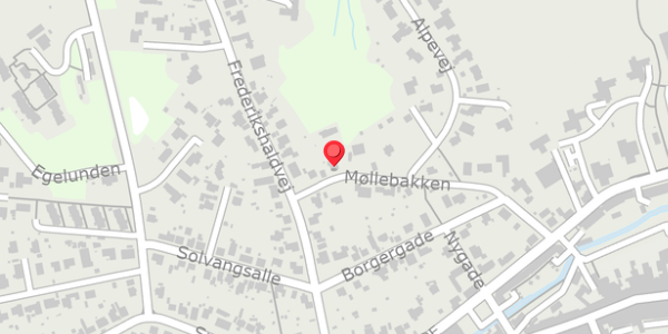 Trafikstøjkort på Møllebakken 18, . , 8300 Odder